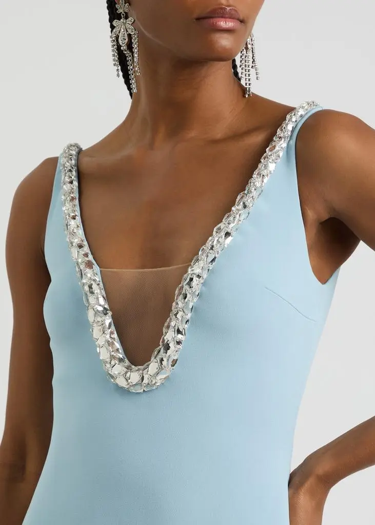 David Koma Crystal-embellished gown 5