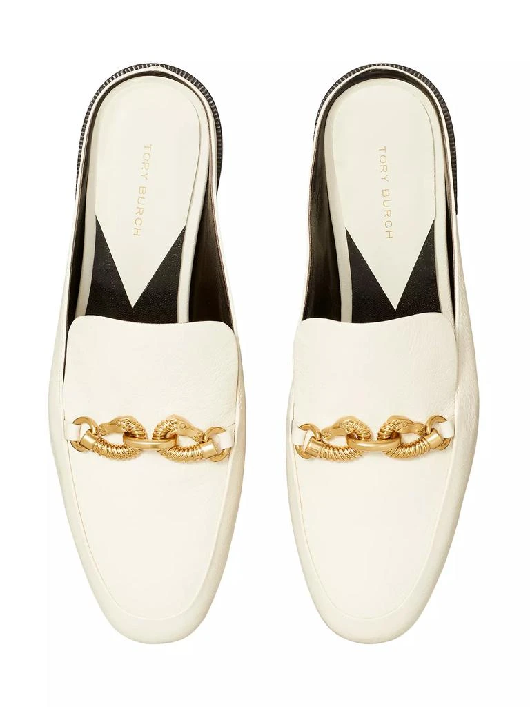 Tory Burch Jessa Leather Backless Loafers 4