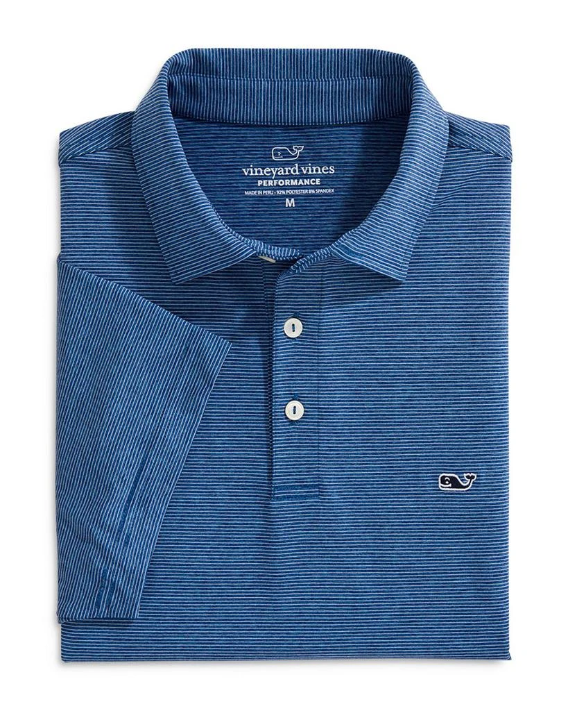 Vineyard Vines St. Jean Stripe Sankaty Regular Fit Polo Shirt 2