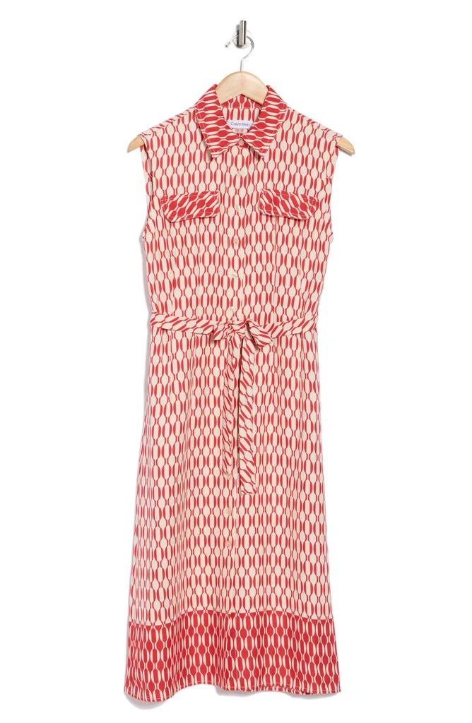 Calvin Klein Sleeveless Midi Shirtdress 4