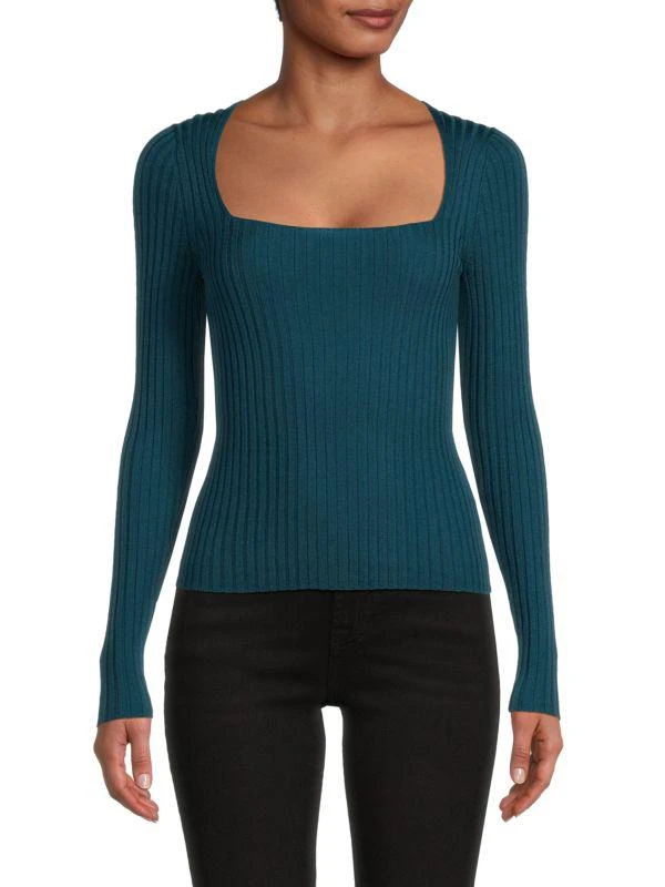 Vince ​Square Neck Wool Top 1