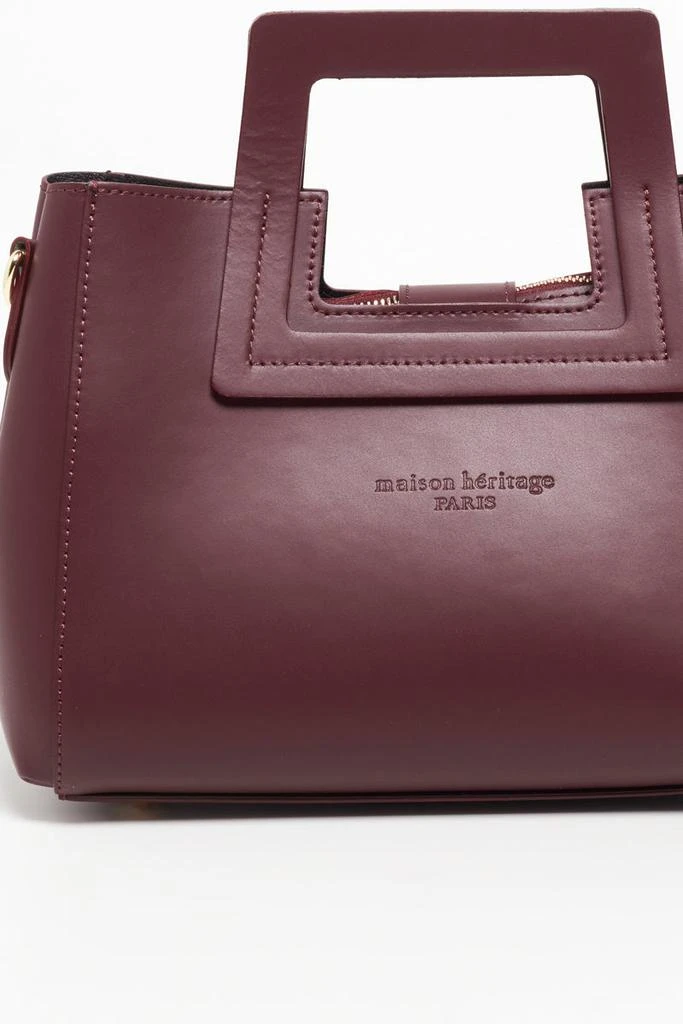 Sac A Main Jane Maison Heritage Sac Bandoulière En Cuir Maison