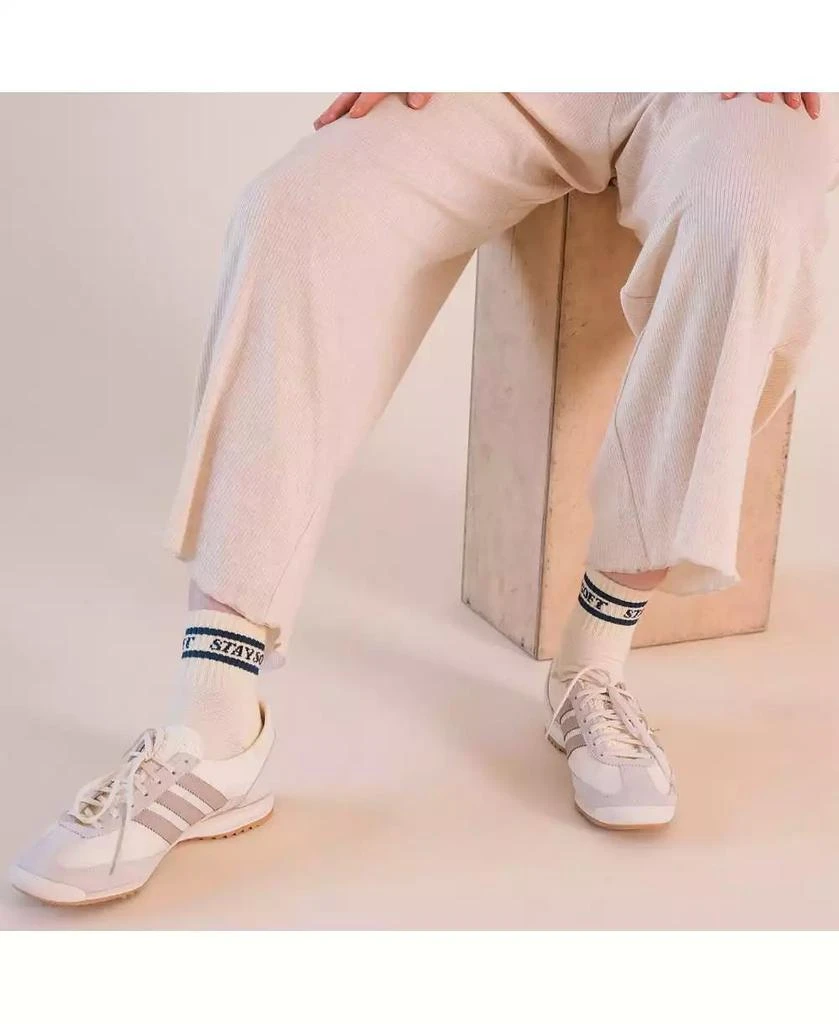 Poplinen Women
s Stay Soft Stripe Socks 2