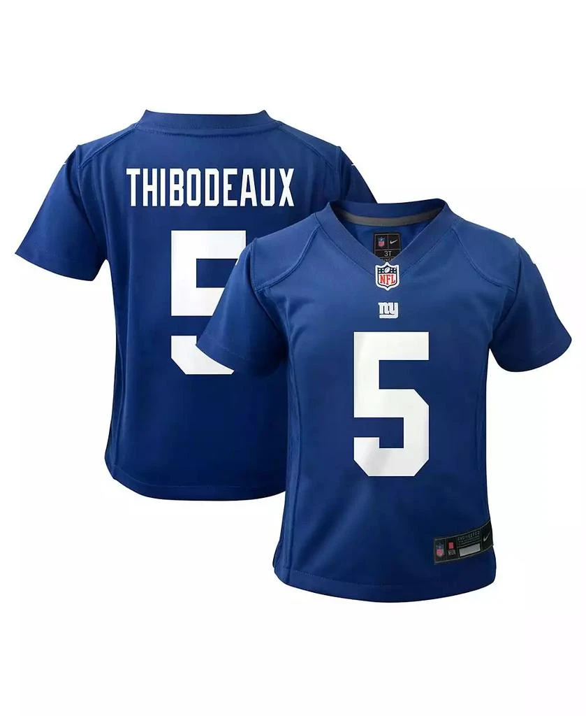 NIKE Baby Boys and Girls Kayvon Thibodeaux Royal New York Giants Player Game Jersey 1