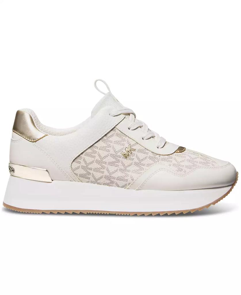 Michael Kors Women's Raina Lace-Up Trainer Running Sneakers
