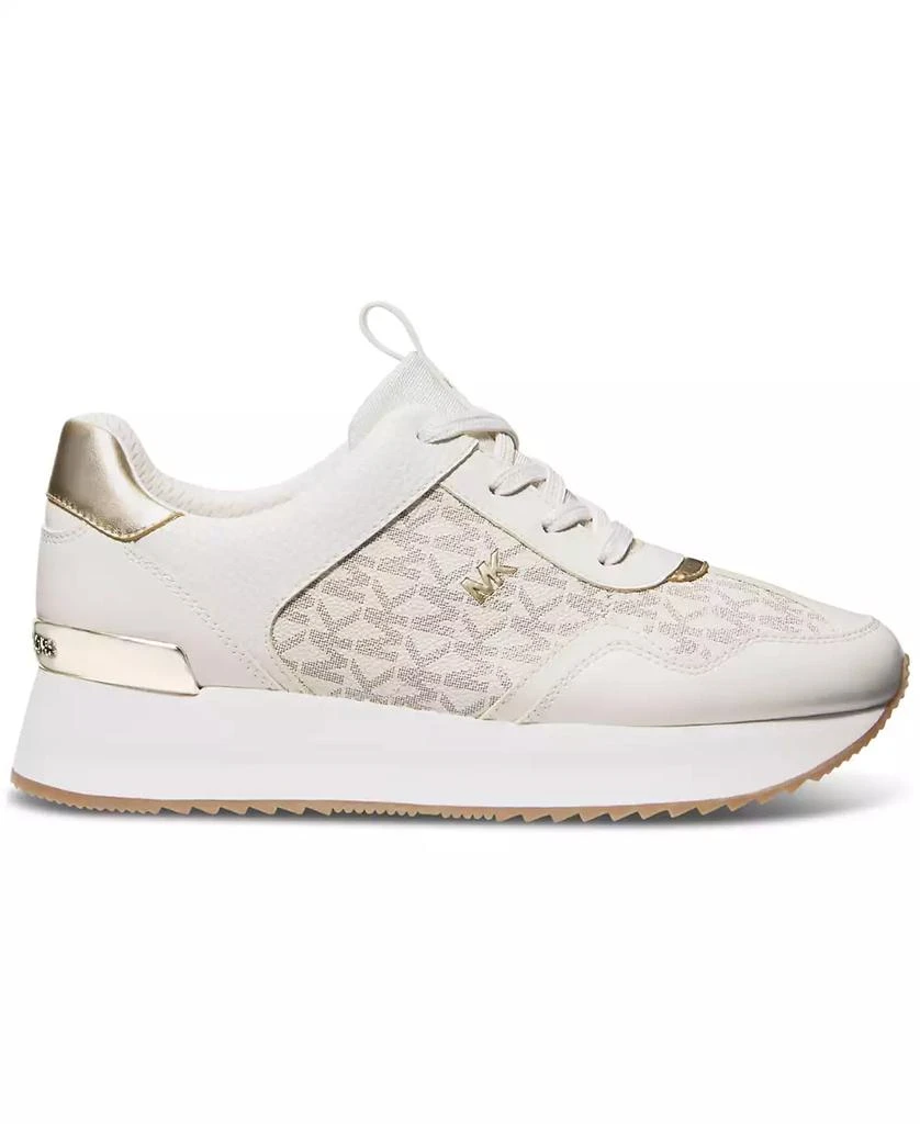 Michael Kors Women's Raina Lace-Up Trainer Running Sneakers 2