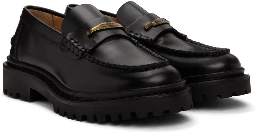 Isabel Marant Black Frezza Loafers 4