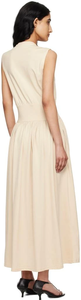 Totême Off-White Sleeveless Midi Dress 3