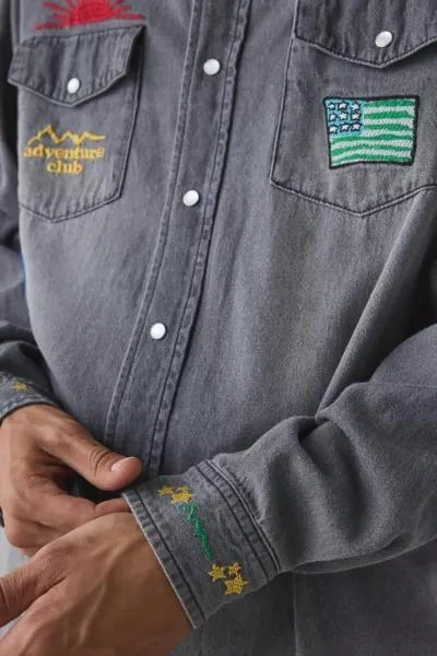 Manastash Manastash Western Embroidered Shirt 4