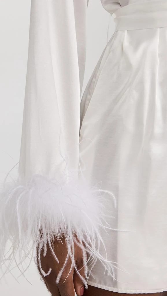 MORGAN LANE Langley Feather Robe 4
