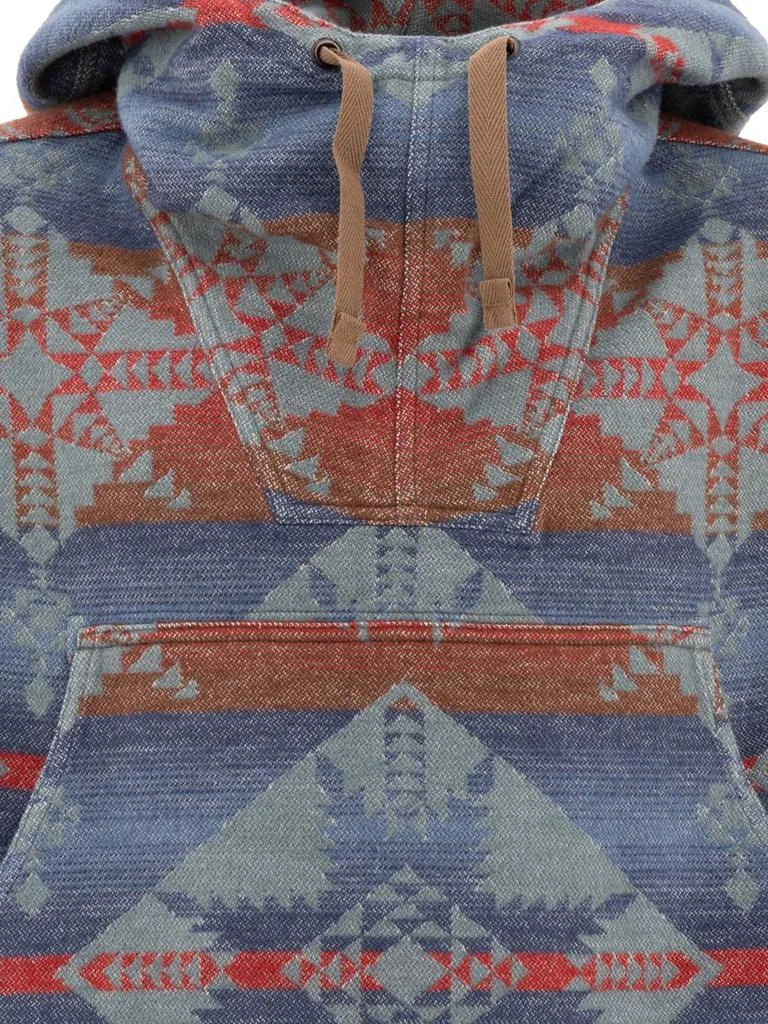 BEAMS PLUS Beams Plus "Mil Smock Jacquard Shaggy" Hoodie 3