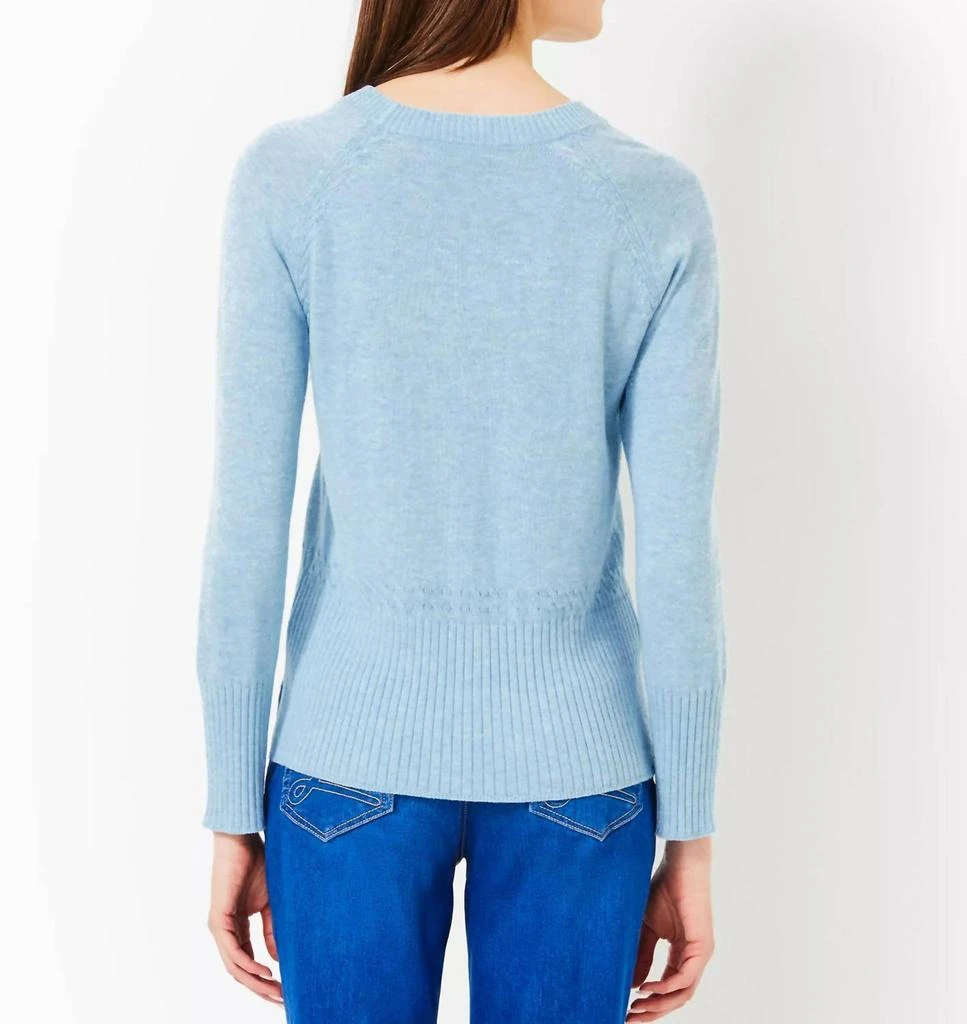 Lilly Pulitzer Salima Sweater In Heathered Bonaire Blue 2