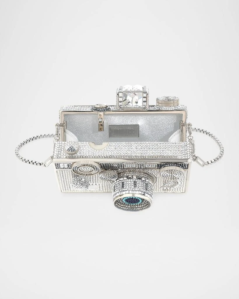 Judith Leiber Zoom Camera Crystal Clutch Bag 3