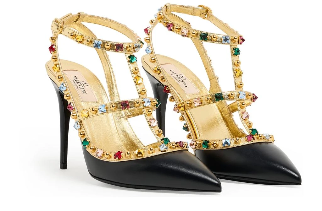 Valentino Rockstud pumps with strap 3