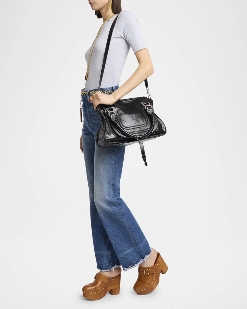 Chloé Marcie Medium Satchel Bag in Shiny Calfskin 6