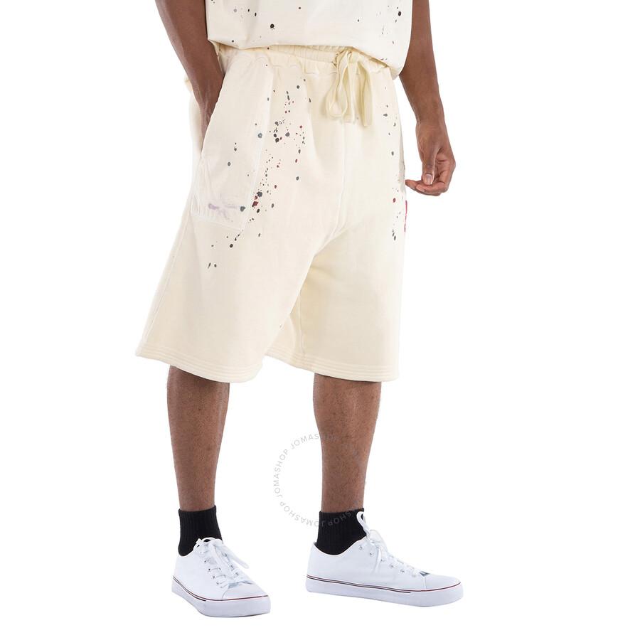 A-COLD-WALL* Studio Paint-Splatter Cotton Track Shorts