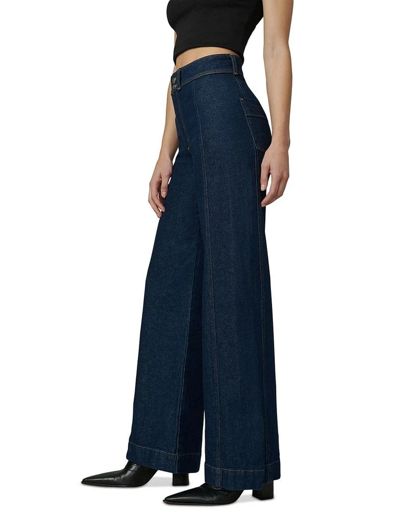 Joe's Jeans The Seamed Wide Leg Trouser Jeans in Rinse 5