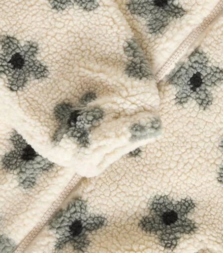 Rylee + Cru Coco floral fleece jacket 2