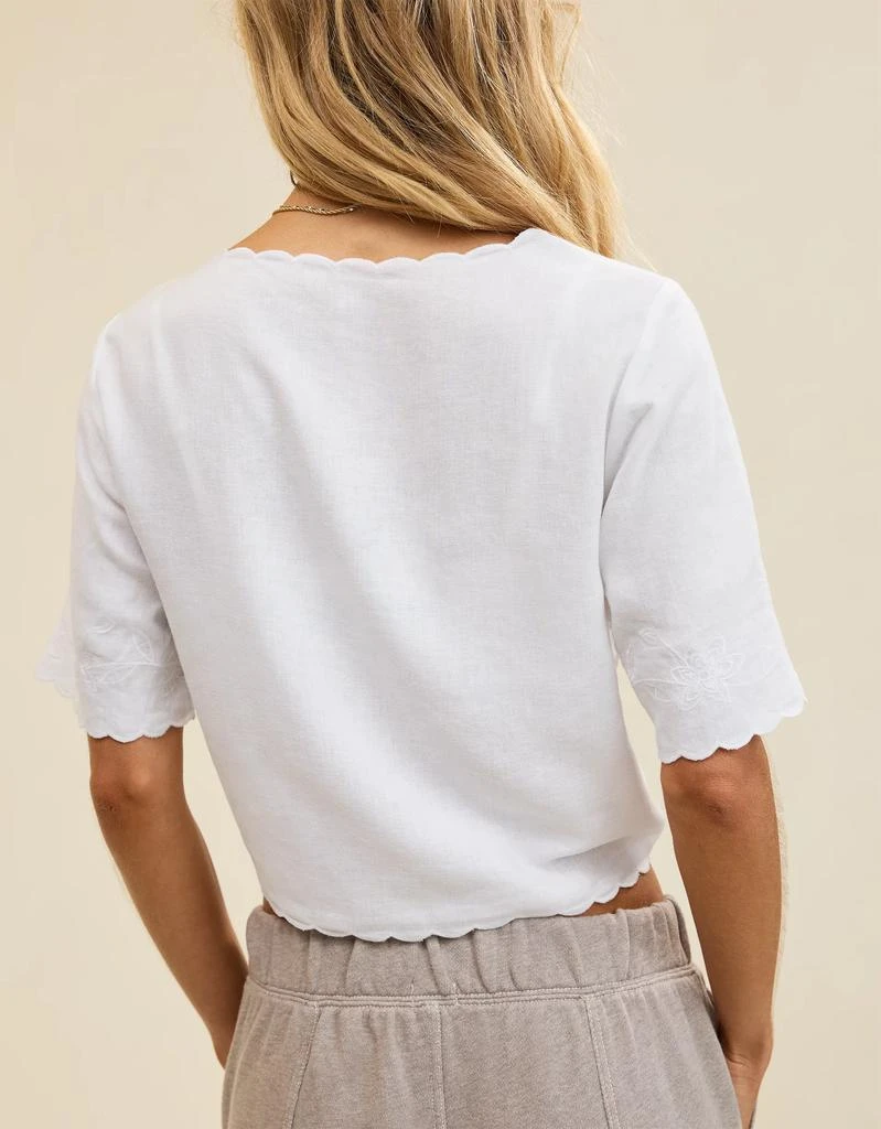 Aerie Aerie Cropped Cinch Front Top 2