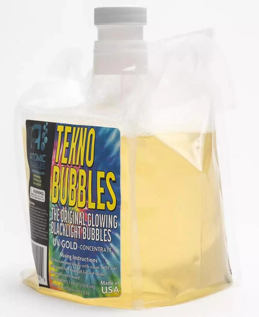 Atomic Bubbles - Tekno Bubbles 64 oz Gold Smart Pouch Refill 6