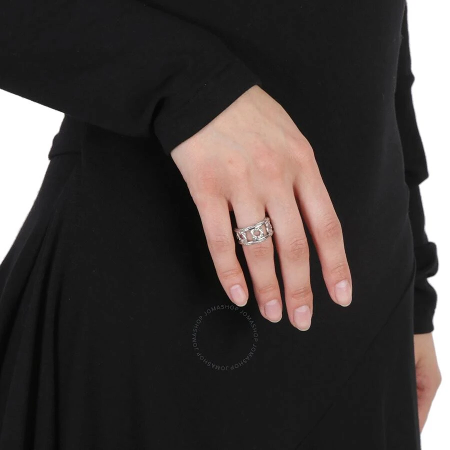 Charriol Heart to Heart Sterling Silver Cable Ring 2