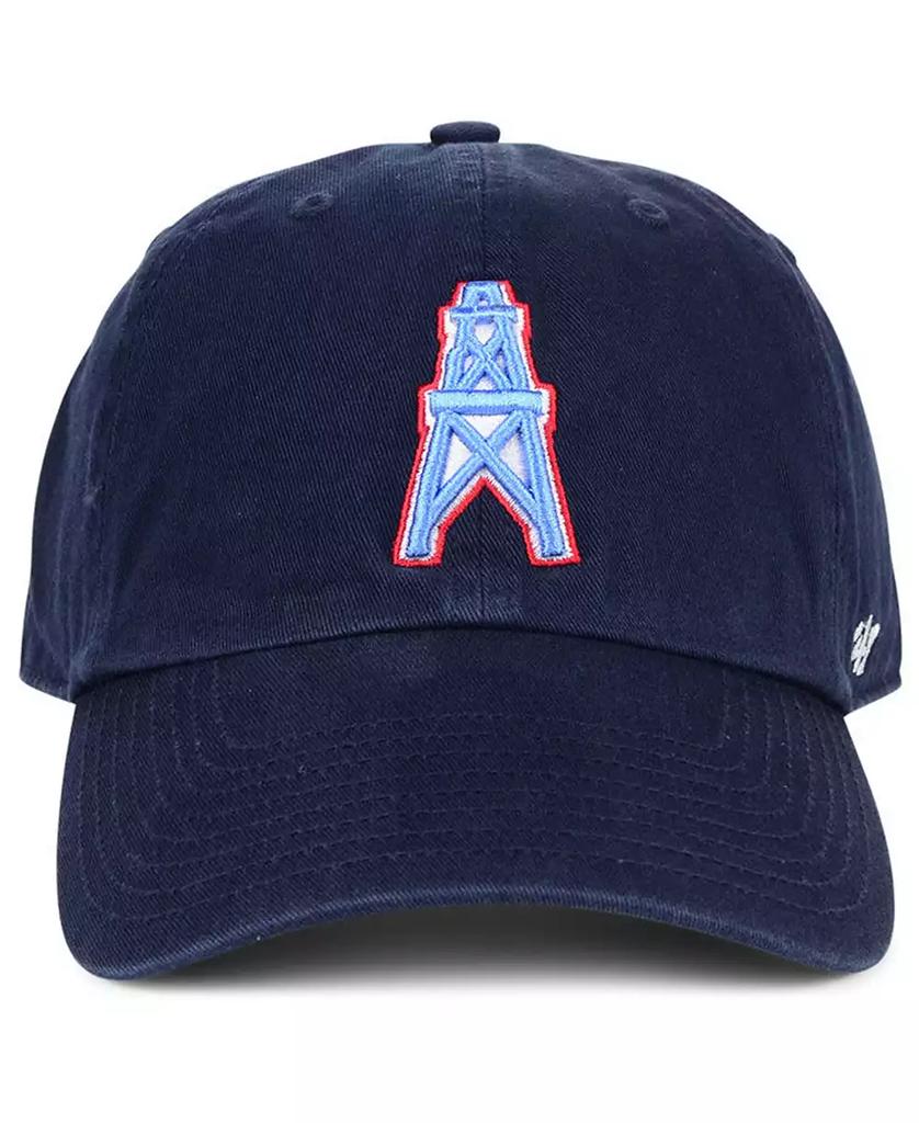 47 Brand Houston Oilers CLEAN UP Strapback Cap