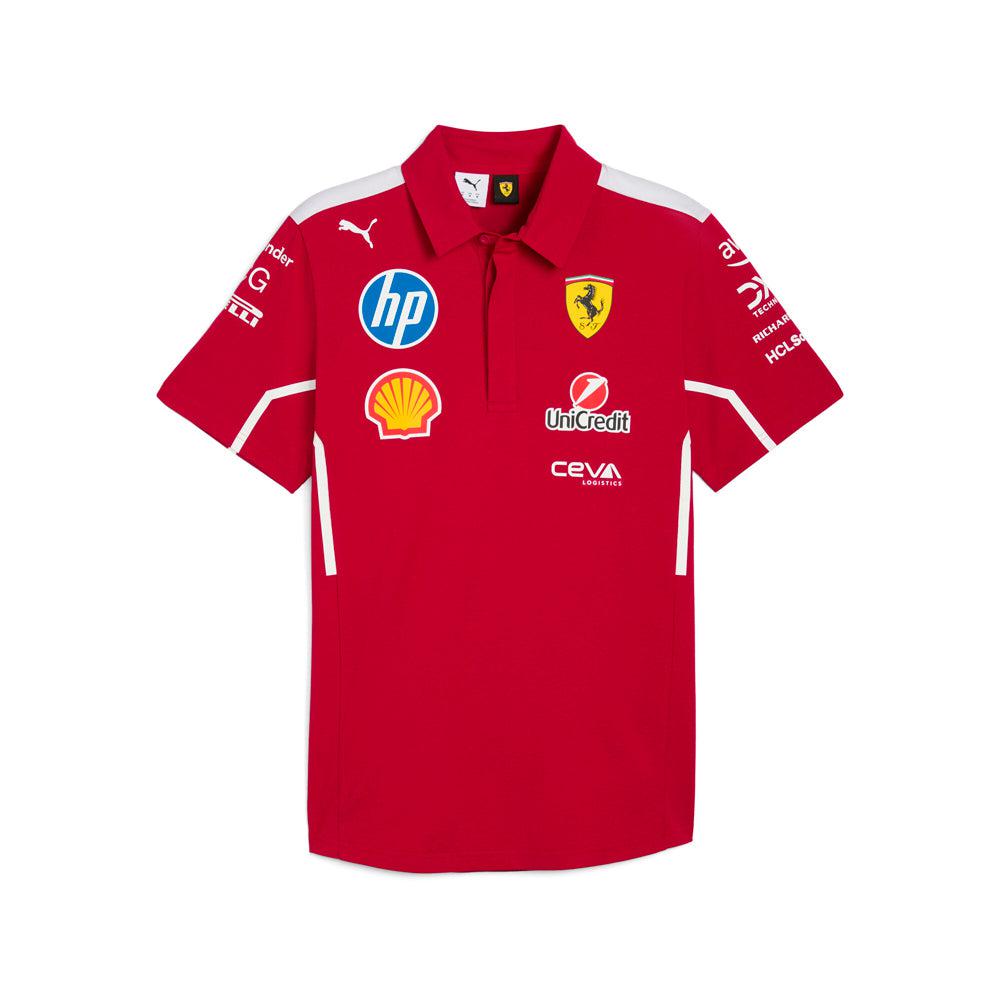 Puma Scuderia Ferrari Team Short Sleeve Polo Shirt