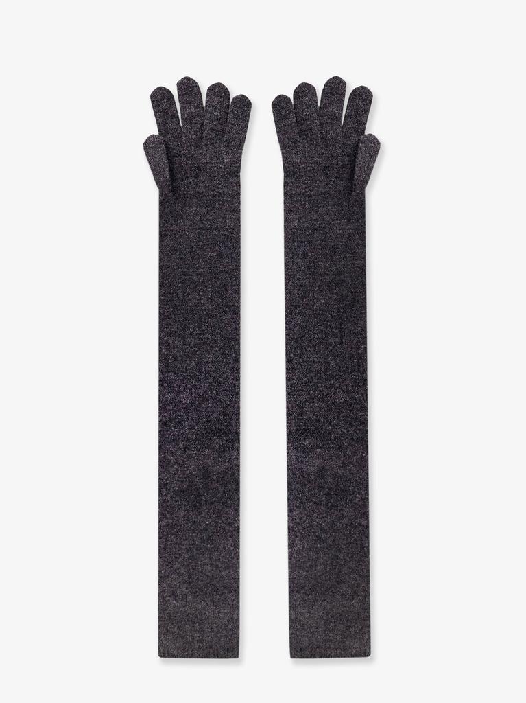 Max Mara Alaggio Cashmere Ribbed Gloves - Accessories
