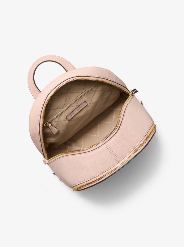 Michael Kors Rhea Medium Pebbled Leather Backpack