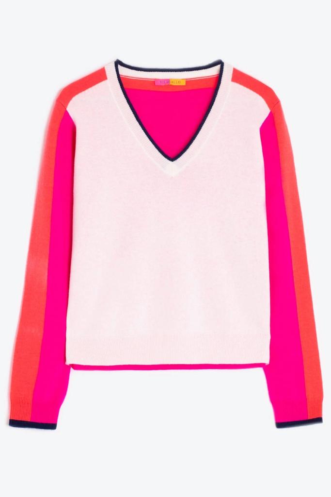 VILAGALLO Vilagallo - Knitwear V-neck Sweater