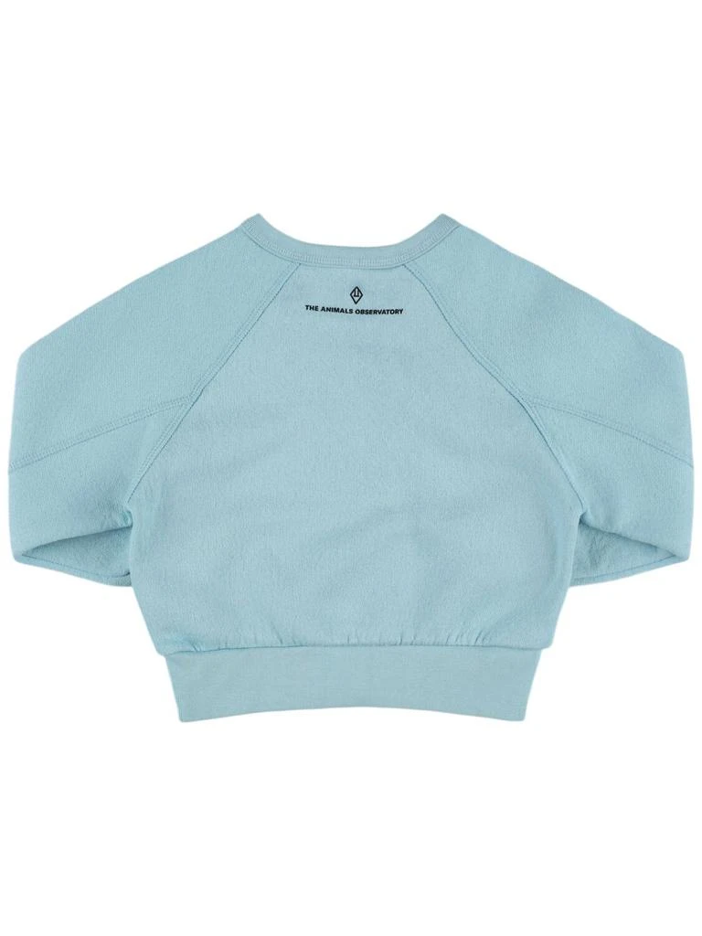 The Animals Observatory Animal Shark Cotton Blend Sweatshirt 2