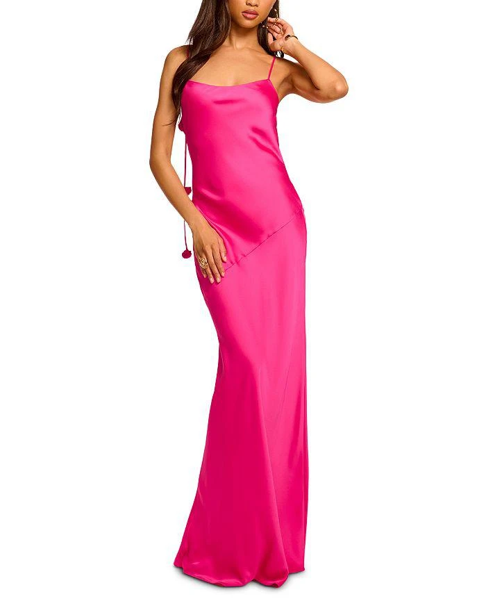 red sexy dresses GLS 2 Piece Sexy Halter Evening Gown - Champagne - Size S