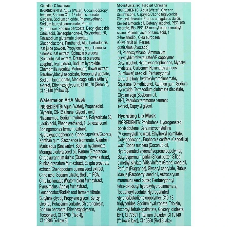 Walgreens Premium Swap Skincare Minis Set 4