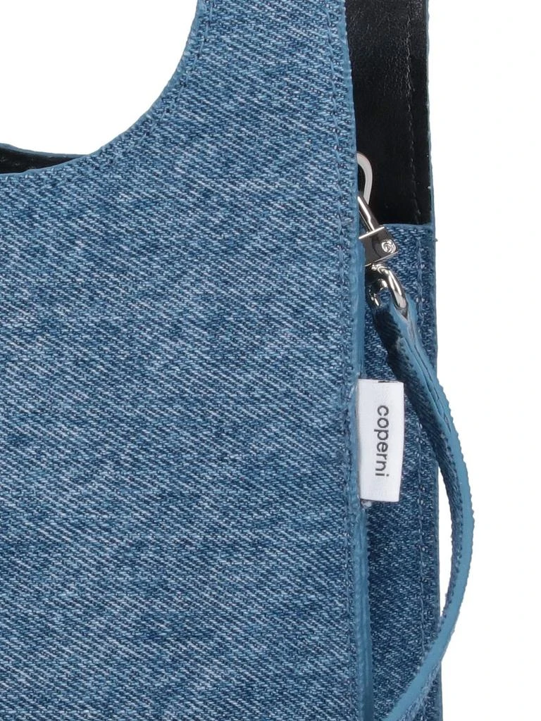 COPERNI Coperni Zip-Up Denim Shoulder Bag 5