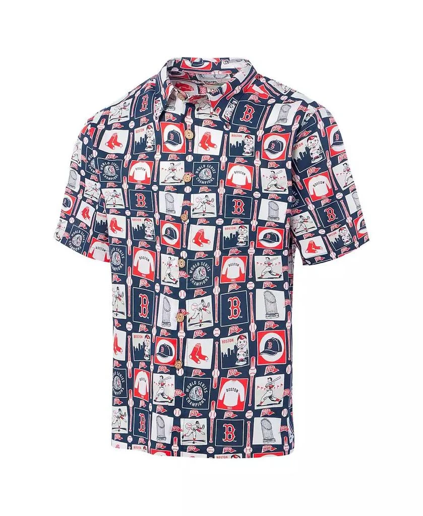 Reyn Spooner Men's Navy Boston Red Sox Champions Scenic Button-Up Shirt 4