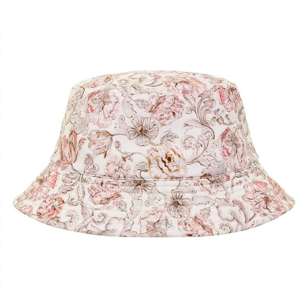 Shop Isabel Marant Floral Printed Bucket Hat on Sale at  display picture 1