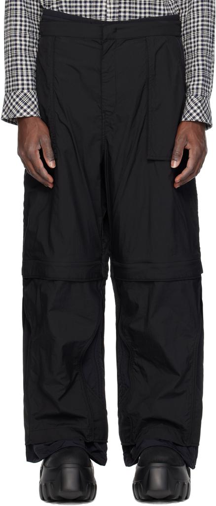 Shop Black Vented Cargo Pants on Sale at BeyondStyle – Get