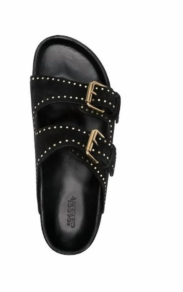 Isabel Marant Women
s Lennyo Sandal In Black 2