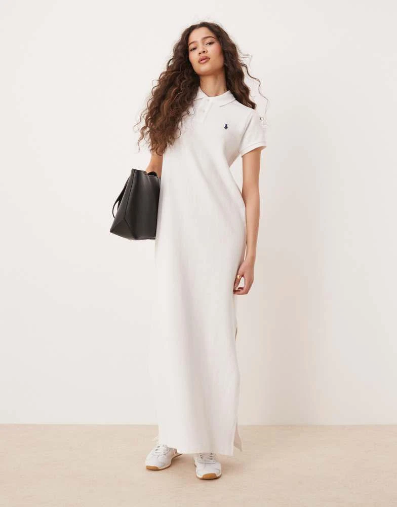 white christmas dresses Gala Blue Knit Crew Neck Short Sleeve Dress