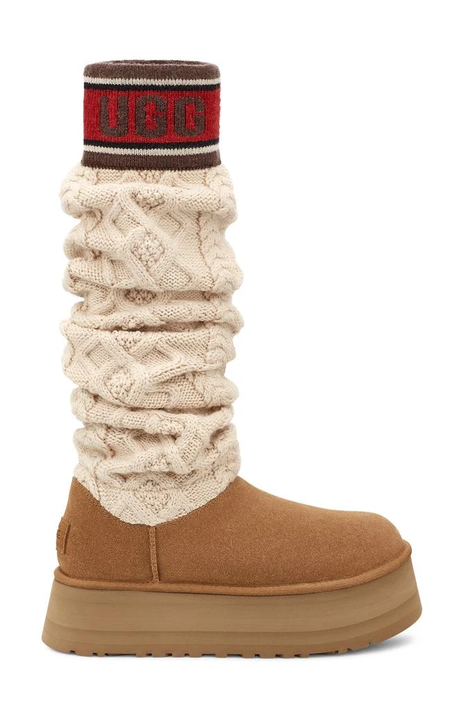 UGG® Sweater Letter Tall Boot 3