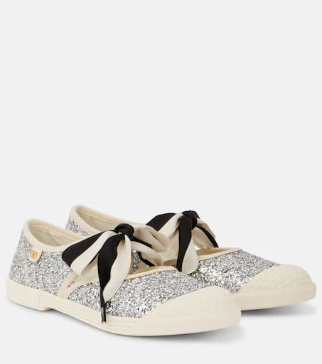 Valentino Bay by Bay glitter sneakers 1