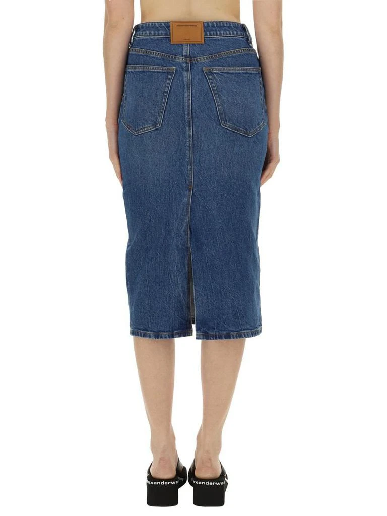 Alexander Wang T By Alexander Wang Midi Skirt 4