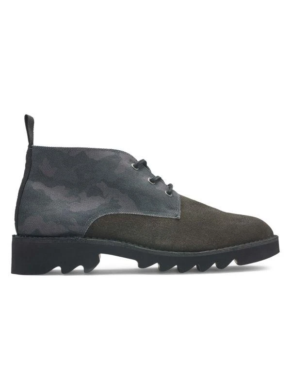 Karl Lagerfeld Paris Suede & Camo Chukka Boots 1