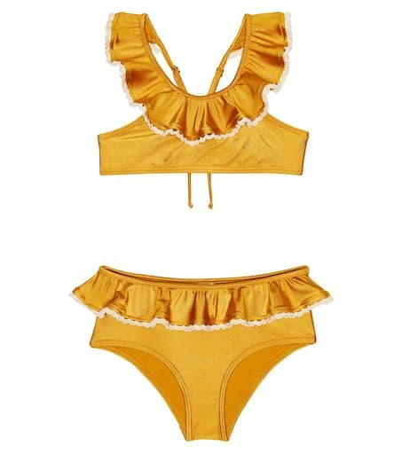 Zimmermann Tiggy ruffle-trimmed bikini 1