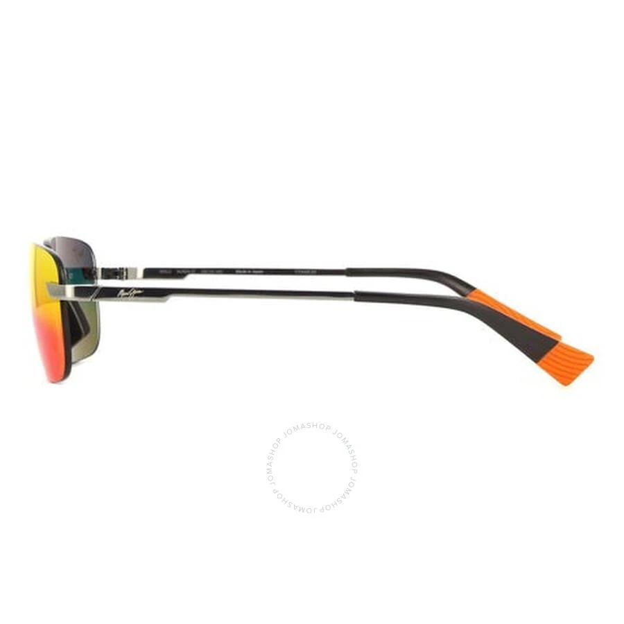 Maui Jim Lanakila Hawaii Lava Rectangular Men's Sunglasses RM624-17 59 2