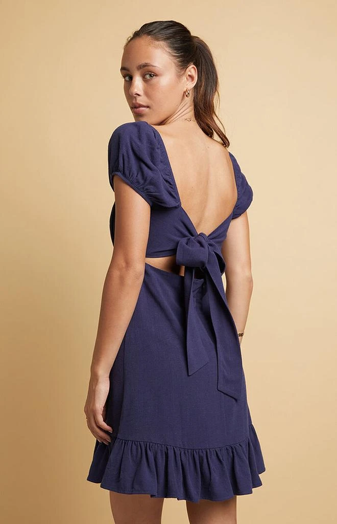Beverly and Beck Camille Tie Back Mini Dress 4