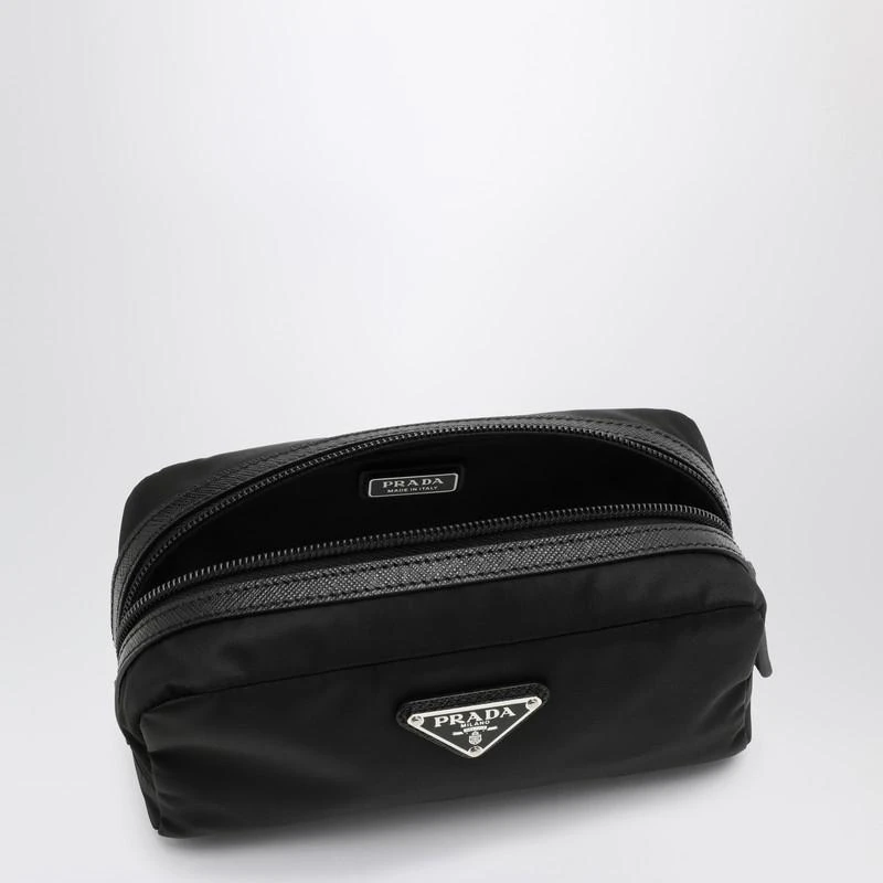 Prada Black Re-Nylon beauty case with logo 3