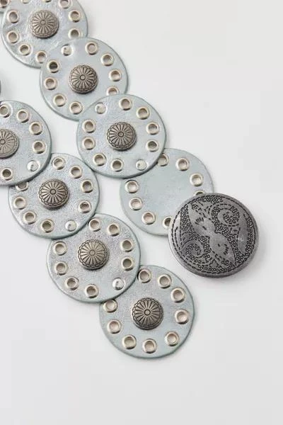Urban Outfitters Betty Metallic Circle Belt 3