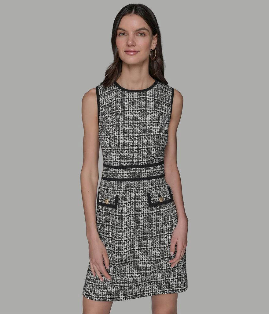 Karl Lagerfeld Paris KNIT TWEED LADY DRESS 4