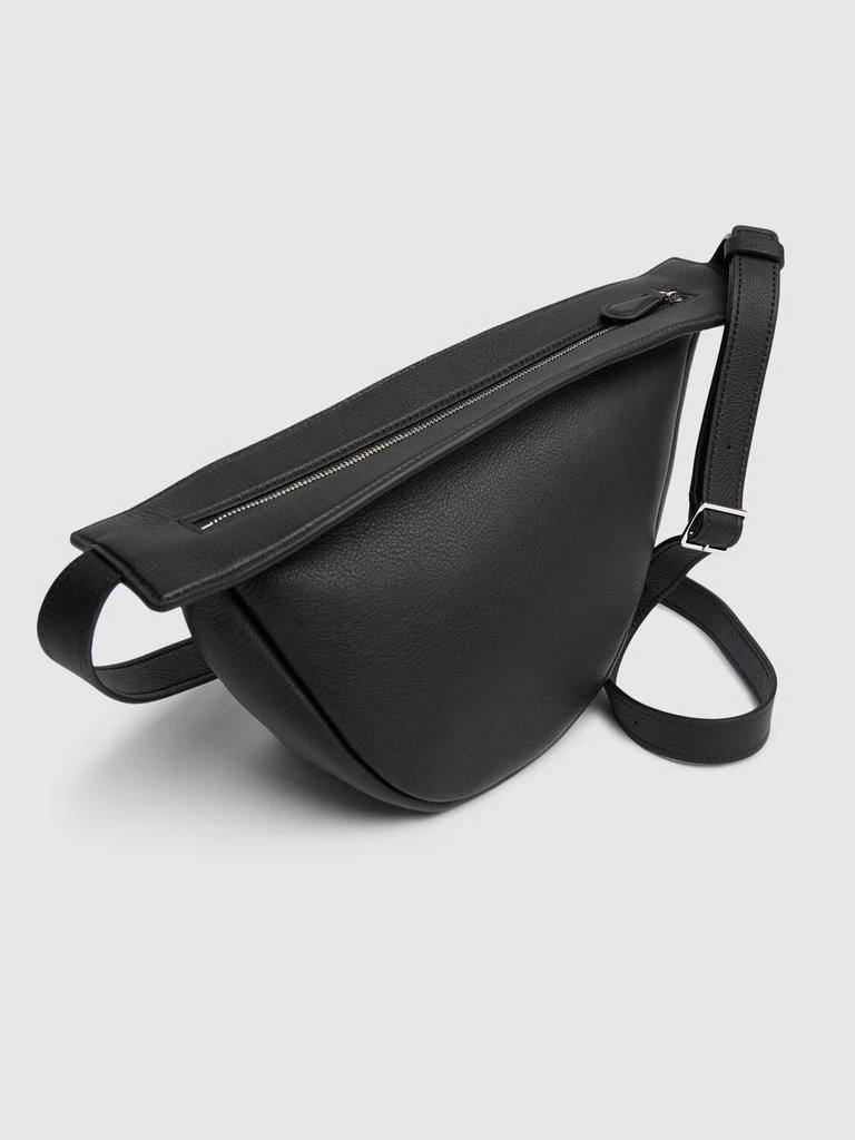 The Row Small Slouchy Banana Grain Leather Bag 2